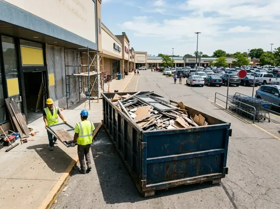 retail-store-renovation-debris-003 — frequently asked questions, Roll-off Dumpster Rentals in Bluefield, VA